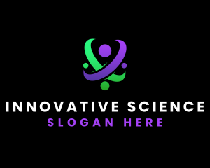 Science - Molecule Science Lab logo design
