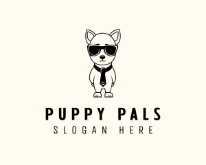 Puppy Dog Grooming logo design