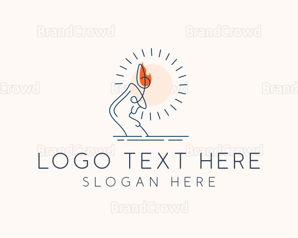 Candle Home Decor Logo