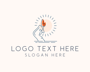 Interior Designer - Candle Home Decor logo design