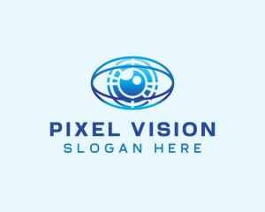 Digital Eye Technology logo design