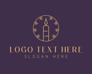 Home Decor - Boutique Candle Decoration logo design