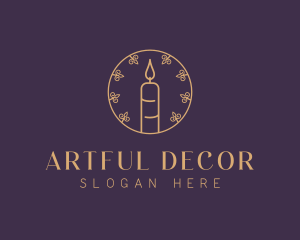 Boutique Candle Decoration logo design