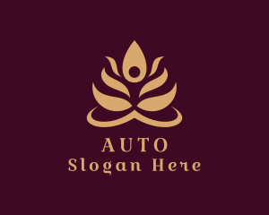 Holistic Yoga Human  Logo