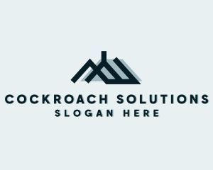 House Roof Maintenance logo design