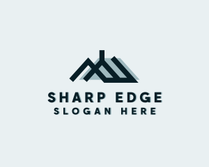 House Roof Maintenance logo design