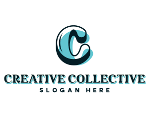 Creative Agency Letter C logo design