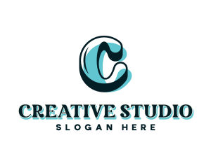 Creative Agency Letter C logo design