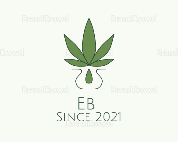 Weed Essential Oil Logo