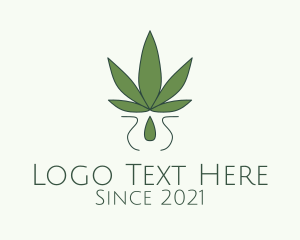 Illegal - Weed Essential Oil logo design