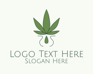 Weed Essential Oil  Logo