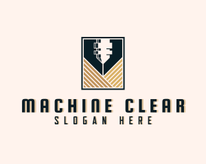 Laser Machine Engraving logo design