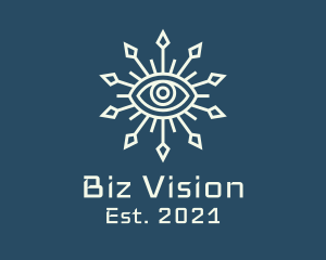 Sun Astrological Eye  logo design