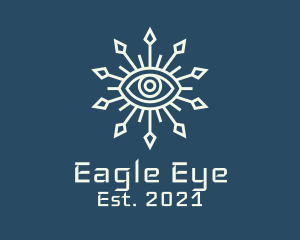 Sun Astrological Eye  logo design