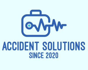 Accident - Medical Pulse Kit logo design