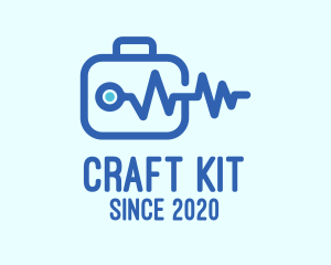 Kit - Medical Pulse Kit logo design