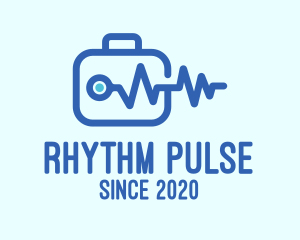 Pulsation - Medical Pulse Kit logo design