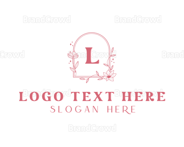 Floral Wedding Stylist Logo