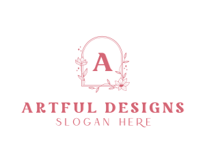 Floral Wedding Stylist logo design