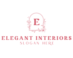 Floral Wedding Stylist logo design