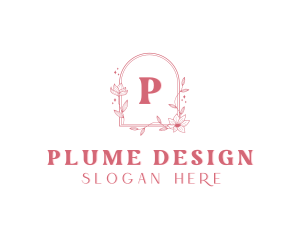 Floral Wedding Stylist logo design