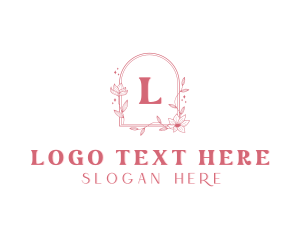 Interior - Floral Wedding Stylist logo design