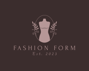 Natural Fashion Mannequin  logo design