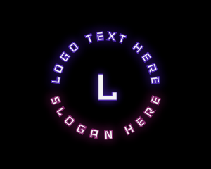 Neon Signage Entertainment Logo