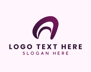 Vlog - Beauty Spa Letter A logo design