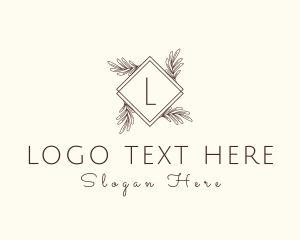 Skin Care - Elegant Flower Diamond logo design