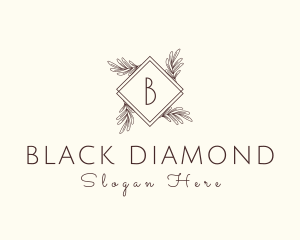 Elegant Flower Diamond logo design