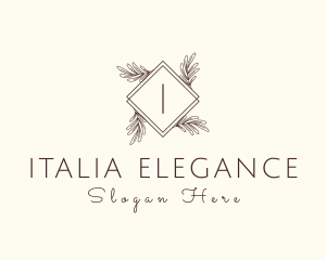 Elegant Flower Diamond logo design