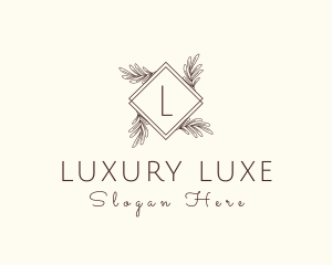 Elegant Flower Diamond logo design