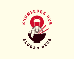 Oriental Noodles Cuisine Logo