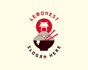 Oriental - Oriental Noodles Cuisine logo design