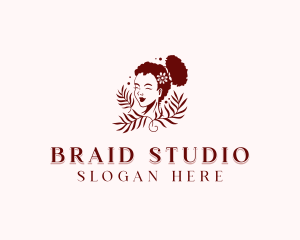 Braid - Hairdresser Woman Salon logo design