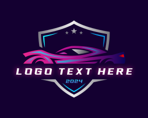 Racing - Automotive Vehicle Garage logo design