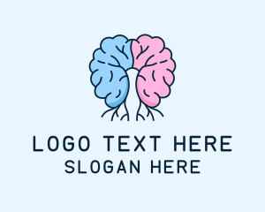 Intelligence - Brain Tree Mental Health logo design