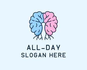 Psychiatrist - Brain Tree Mental Health logo design