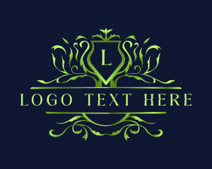 Luxury - Botanical Ornament Decorative logo design