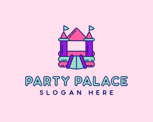 Inflatable Princess Castle logo design