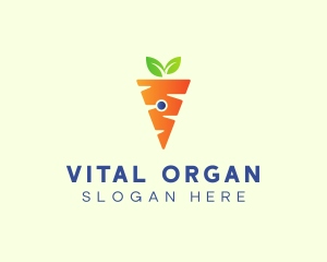 Organic Carrot Technology  logo design