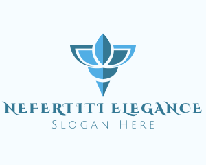 Elegant Blue Shell logo design