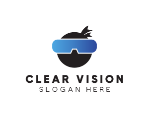 Glasses - Ninja VR Glasses Tech logo design