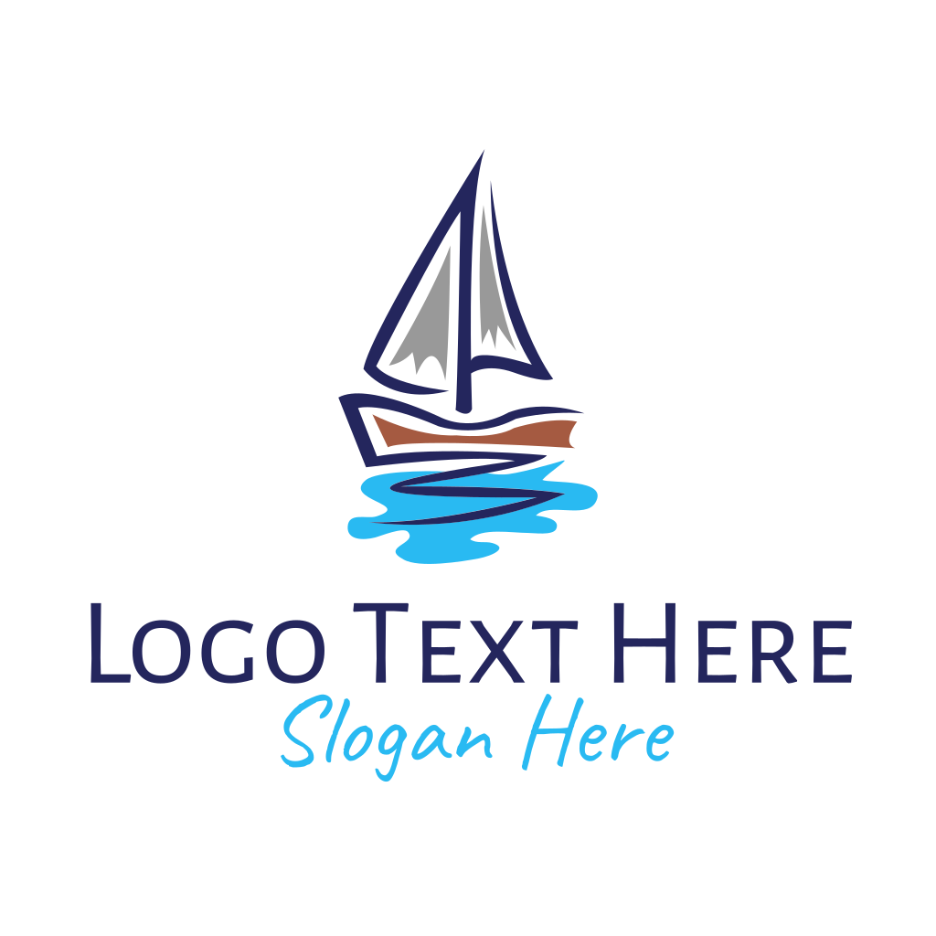 Sailboat Navigation Logo | BrandCrowd Logo Maker