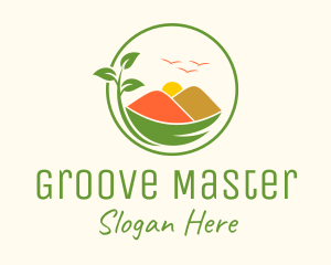 Farmers Market - Mountain Spice Powder logo design