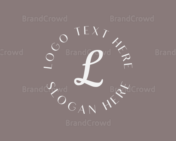 Lifestyle Brand Salon Logo