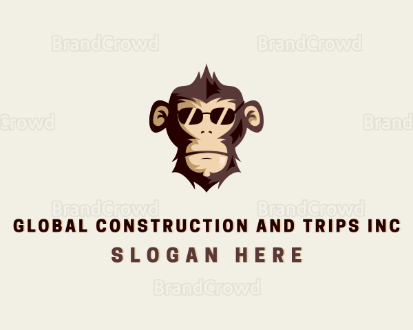 Monkey Ape Sunglasses Logo