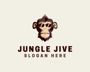 Monkey - Monkey Ape Sunglasses logo design