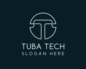 Digital Tech Web Developer logo design